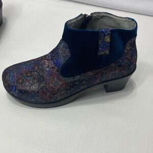 Alegria Multicolor Ankle Boots